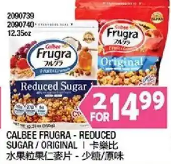 Calbee Frugra - Reduced Sugar / Original