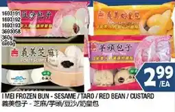 99 Ranch I Mei frozen bun - sesame/taro/red bean/custard offer
