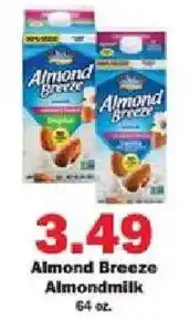 Schnucks Almond Breeze Almondmilk offer