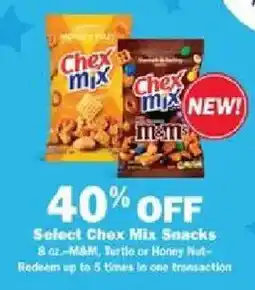 Schnucks Chex Mix Snacks offer