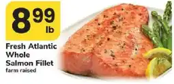 ACME Fresh Atlantic Whole Salmon Fillet offer