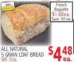 Ingles Markets All Natural 5 Grain Loaf Bread offer