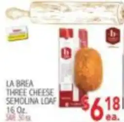 Ingles Markets La Brea three cheese semolina loaf offer
