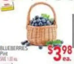 Ingles Markets Blueberries offer