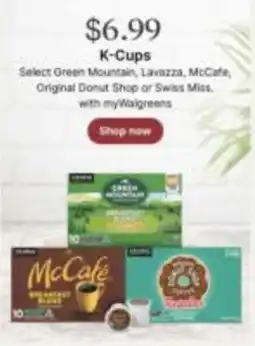 Walgreens K-Cups offer