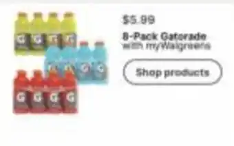 8-Pack Gatorade with myWalgreens