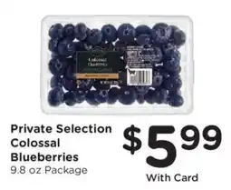Ralphs Private Selection Colossal Blueberries offer