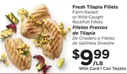 Ralphs Fresh Tilapia Fillets offer