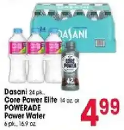 Jewel-Osco Dasani core power elite powerade power water offer