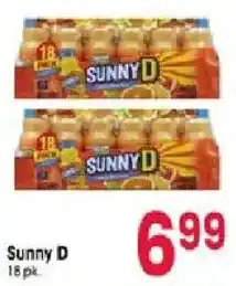 Jewel-Osco Sunny D offer