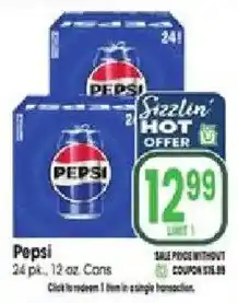 Jewel-Osco Pepsi offer
