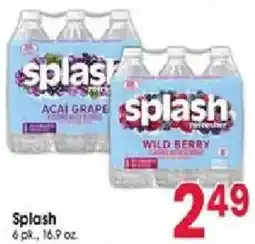 Jewel-Osco Splash water offer