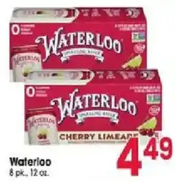 Jewel-Osco Waterloo sparkling water offer