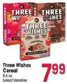Jewel-Osco Three Wishes Cereal offer