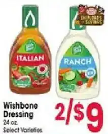 Jewel-Osco Wishbone Dressing offer