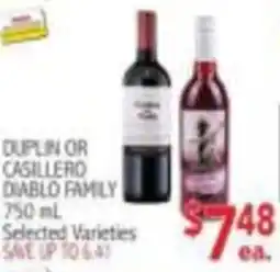Ingles Markets Duplin or Casillero Diablo Family offer