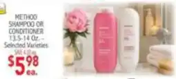 Ingles Markets Method shampoo or conditioner offer
