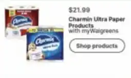 Walgreens Charmin Ultra Paper Products offer
