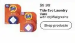 Walgreens Tide Evo Laundry Care with myWalgreens offer