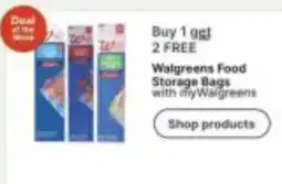 Walgreens Walgreens Food Storage Bags offer