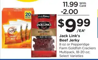 Kroger Jack Link's Beef Jerky offer