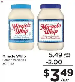 Kroger Miracle Whip offer