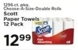 Pioneer Supermarkets Scott paper towels offer