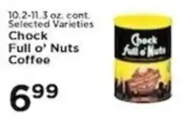 Pioneer Supermarkets Chock Full o' Nuts Coffee offer