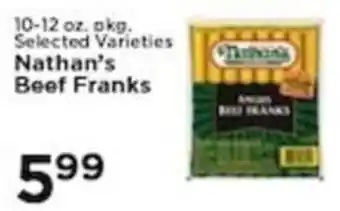 Nathan's beef franks