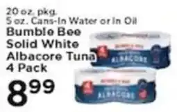 Pioneer Supermarkets Bumble Bee solid white albacore tuna offer