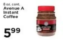 Pioneer Supermarkets Avenue A instant coffee offer