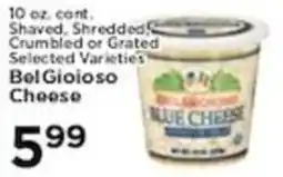 Pioneer Supermarkets BelGioioso blue cheese offer