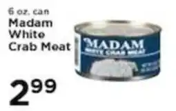 Pioneer Supermarkets Madam white crab meat offer