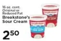 Pioneer Supermarkets Breakstone's Sour Cream offer