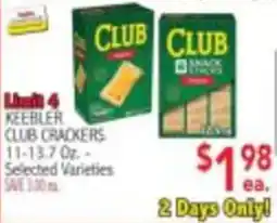 Ingles Markets Keebler club crackers offer