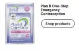 Walgreens Plan B One-Step Emergency Contraception offer