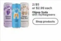 Walgreens Olipop Soda offer
