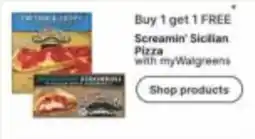 Walgreens Screamnin' Sicilian Pizza offer
