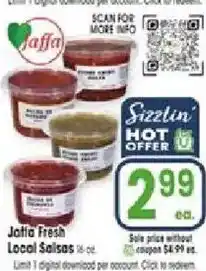 Jewel-Osco Jaffa Fresh Local Salsas offer