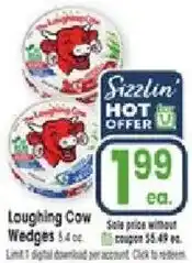 Jewel-Osco Laughing Cow Wedges offer