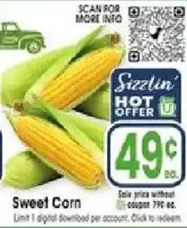 Jewel-Osco Sizzlin' sweet corn offer