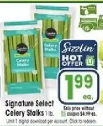Jewel-Osco Signature Select Celery Stalks offer