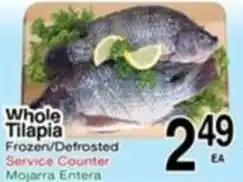 Superior Grocers Whole Tilapia offer