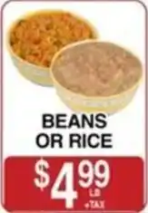 Superior Grocers Beans or Rice offer