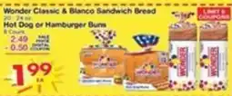 Superior Grocers Wonder Classic & Blanco Sandwich Bread offer