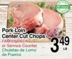 Superior Grocers Pork Loin Center Cut Chops offer