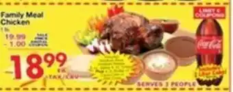 Superior Grocers Family Meal Chicken offer