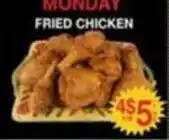 Superior Grocers Monday Fried Chicken offer