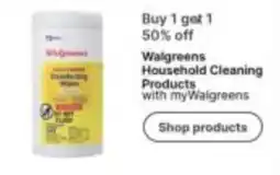 Walgreens Walgreens household cleaning products offer