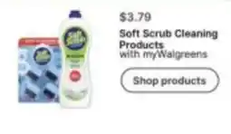 Walgreens Soft Scrub Cleaning Products offer